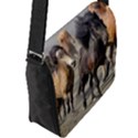 Flap Closure Messenger Bag (L) 