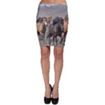Running Horses Bodycon Skirt