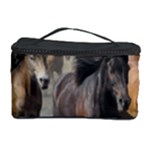 Running Horses Cosmetic Storage Case