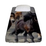 Running Horses Fitted Sheet (Single Size)