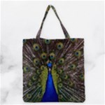 Peacock Grocery Tote Bag