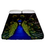 Peacock Fitted Sheet (King Size)