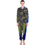 Peacock Hooded Jumpsuit (Ladies)