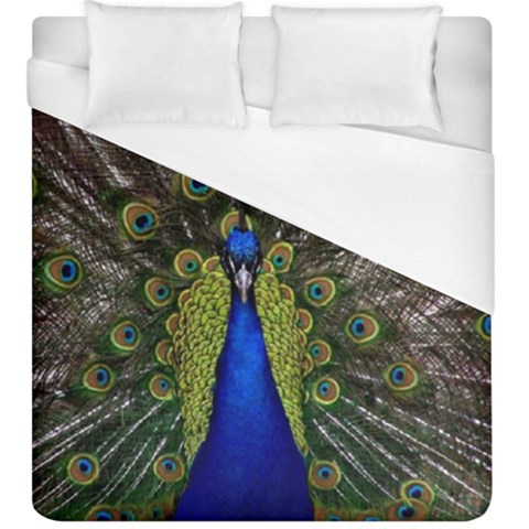 Peacock Duvet Cover (King Size) from ArtsNow.com