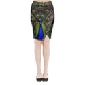 Midi Wrap Pencil Skirt 