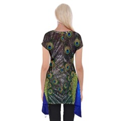 Short Sleeve Side Drop Tunic 