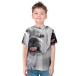 White Bulldog Kids  Cotton Tee