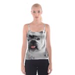 White Bulldog Spaghetti Strap Top