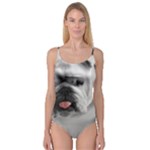White Bulldog Camisole Leotard 