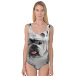 White Bulldog Princess Tank Leotard 