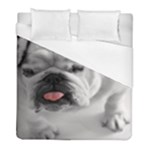White Bulldog Duvet Cover (Full/ Double Size)