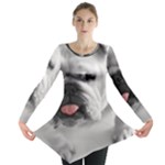 White Bulldog Long Sleeve Tunic 