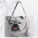 Zipper Medium Tote Bag Front