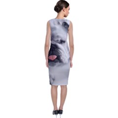 Sleeveless Velvet Midi Dress 