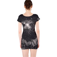 Short Sleeve Bodycon Dress Back Short Sleeve Bodycon Dress Back