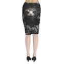 Midi Wrap Pencil Skirt 