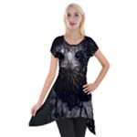 Hawk Short Sleeve Side Drop Tunic