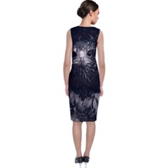 Sleeveless Velvet Midi Dress 