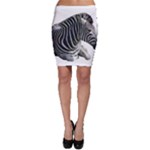 Zebra Bodycon Skirt