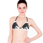 Zebra Bikini Top