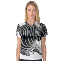 V-Neck Sport Mesh T-Shirt 