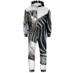 Zebra Hooded Jumpsuit (Men)