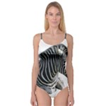 Zebra Camisole Leotard 