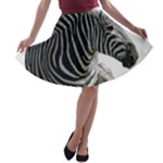 Zebra A-line Skater Skirt