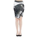 Midi Wrap Pencil Skirt 