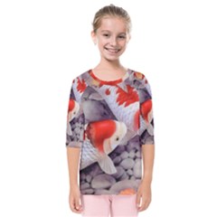 Kids  Quarter Sleeve Raglan T-Shirt 