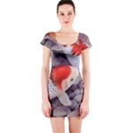 Koi Short Sleeve Bodycon Dress