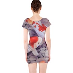 Short Sleeve Bodycon Dress Back Short Sleeve Bodycon Dress Back