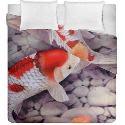 Koi Duvet Cover Double Side (King Size) from ArtsNow.com