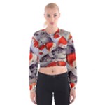 Koi Cropped Sweatshirt