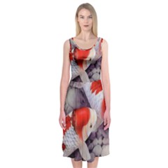 Koi Midi Sleeveless Dress from ArtsNow.com