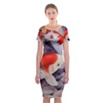 Koi Classic Short Sleeve Midi Dress