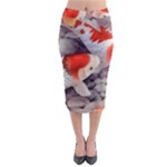 Koi Midi Pencil Skirt