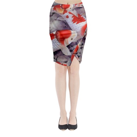 Koi Midi Wrap Pencil Skirt from ArtsNow.com