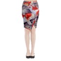 Midi Wrap Pencil Skirt 