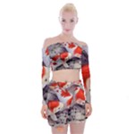 Koi Off Shoulder Top with Skirt Set