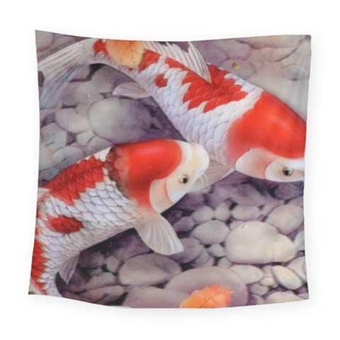 Koi Square Tapestry (Large) from ArtsNow.com