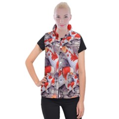 Koi Women s Button Up Puffer Vest from ArtsNow.com
