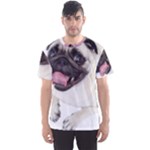 Pug Dog Men s Sport Mesh Tee