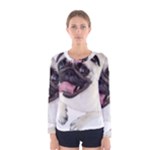 Pug Dog Women s Long Sleeve Tee