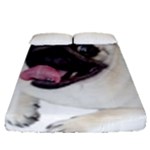 Pug Dog Fitted Sheet (Queen Size)