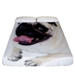 Pug Dog Fitted Sheet (California King Size)