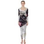 Pug Dog Long Sleeve Catsuit