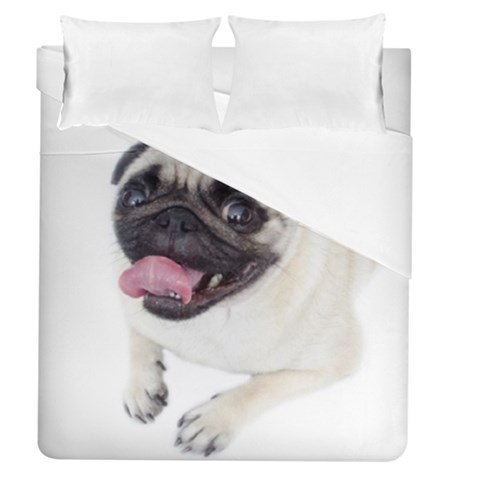 Pug Dog Duvet Cover (Queen Size) from ArtsNow.com