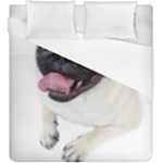 Pug Dog Duvet Cover (King Size)