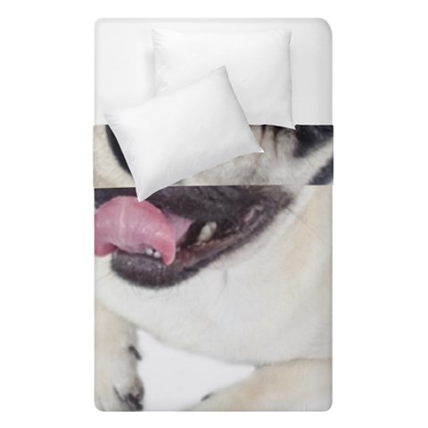 Pug Dog Duvet Cover Double Side (Single Size) from ArtsNow.com